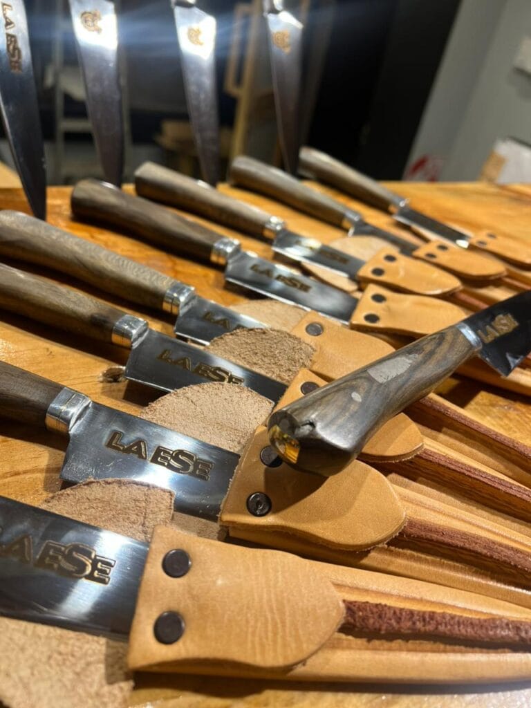 Imagen de unos cuchillos personalizadas