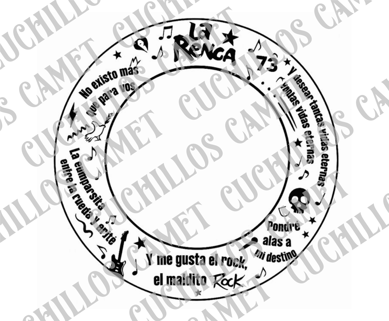 Virola “La Renga” – Edición Súper Grabado
